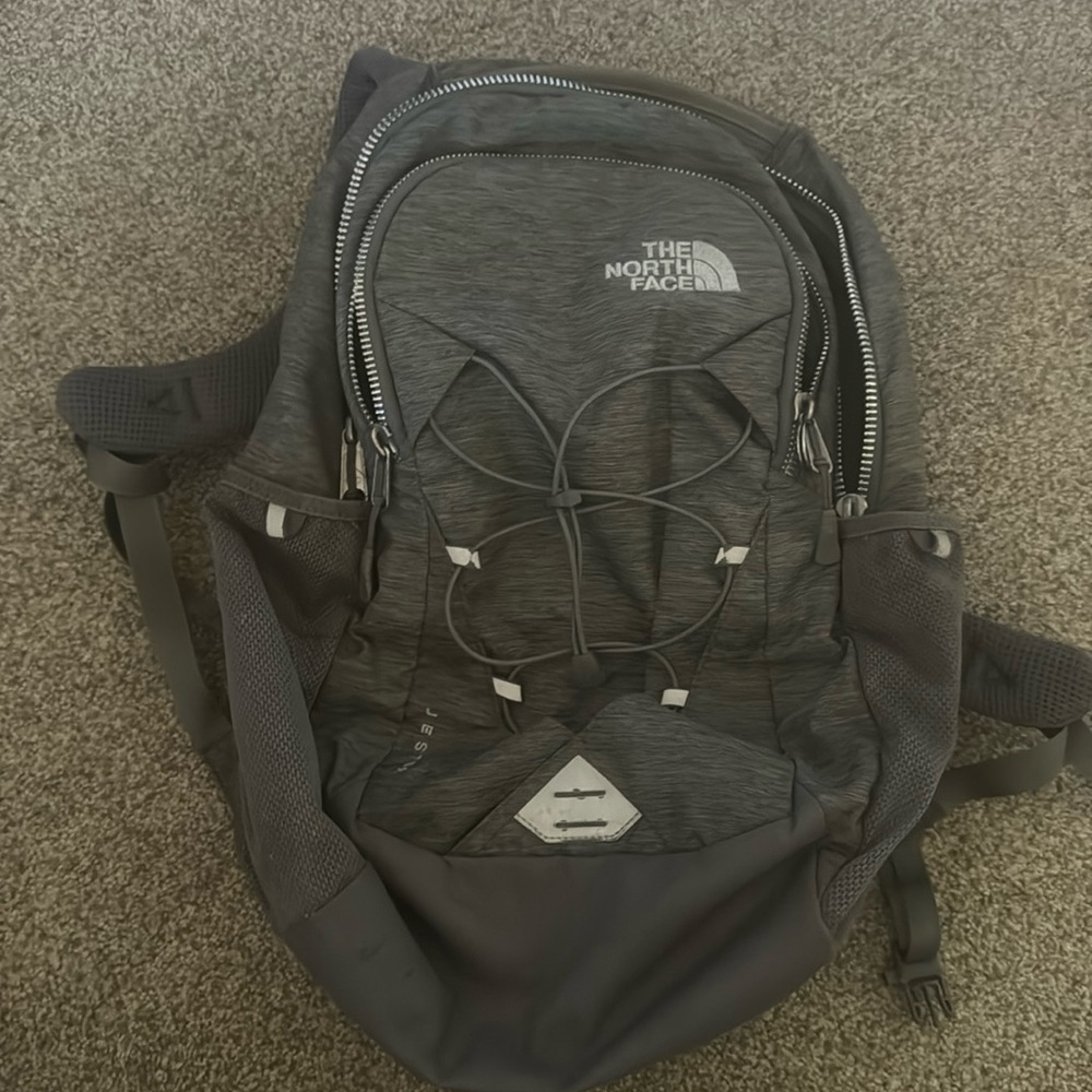 Grey Northface back pack!